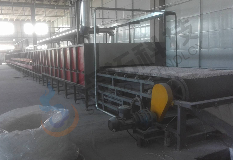 48 meter catalyst mesh belt kiln