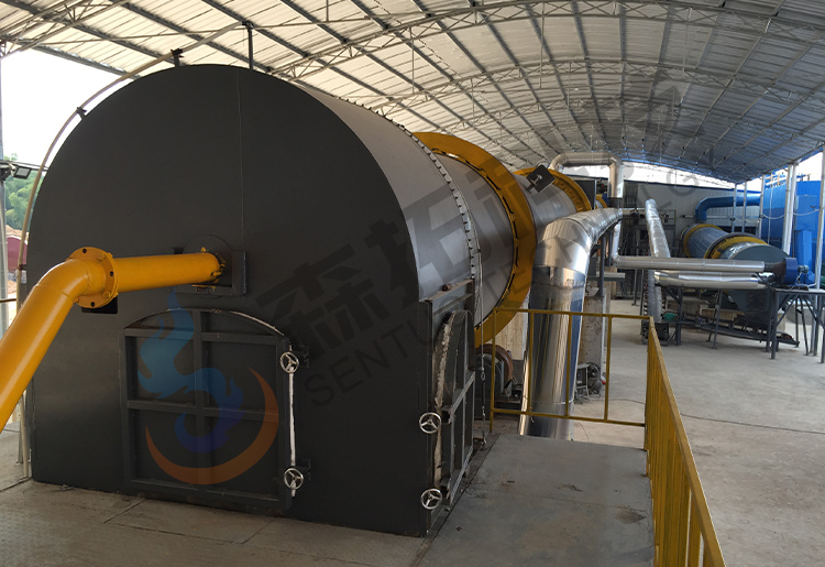 2000 type rice ceramic rotary kiln