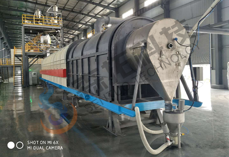 Cobalt trioxide roasting rotary kiln